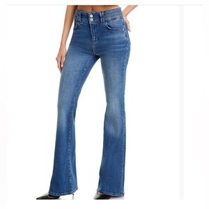 Frame Denim Classic Blue Wide Leg Jeans